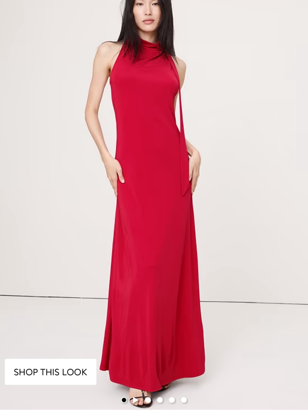 Banana Republic ‼️‼️ MATTE JERSEY COWL-NECK MAXI DRESS